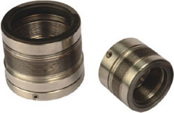 Metal bellow mechanical seals, Pressure : 35 bar g/500 psig