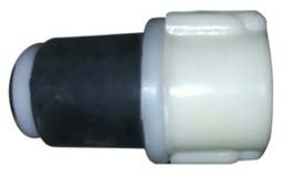 Duct simplex plug, Color : White, Black