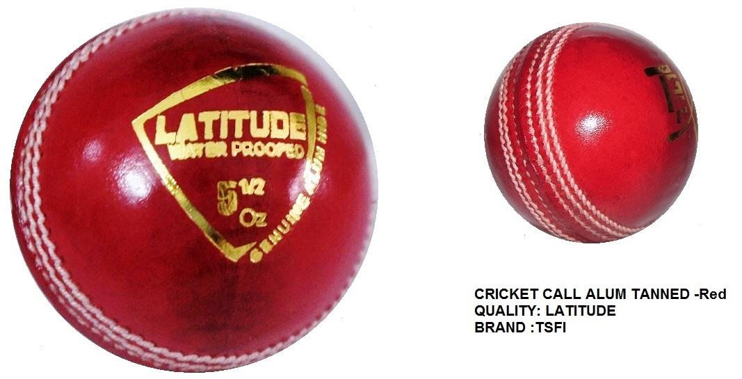 Cricket Ball Alum Tanned