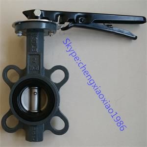 Wafer Type Central Line Cast Steel Butterfly Valve