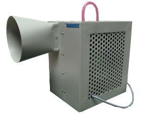 Portable Convection Blowers, Color : BLACK MS POWER COATED