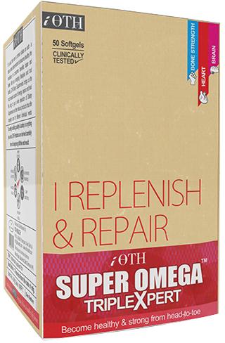 IOTH Super Omega TripleXpert, Packaging Type : Bottles, Plastic Packets