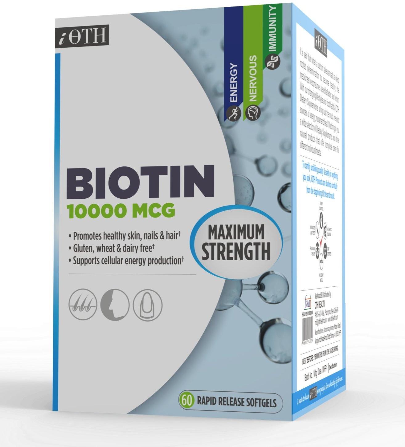 The Luxuriously Hydrating iOTH Biotin Supplement