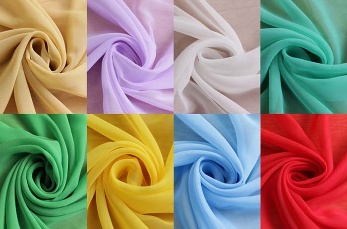 Chiffon Fabric, Pattern : Plain, Width : 10-20Inch, 20-30Inch, 30 ...