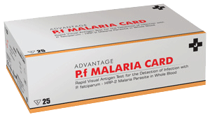 ADVANTAGE P.f MALARIA CARD