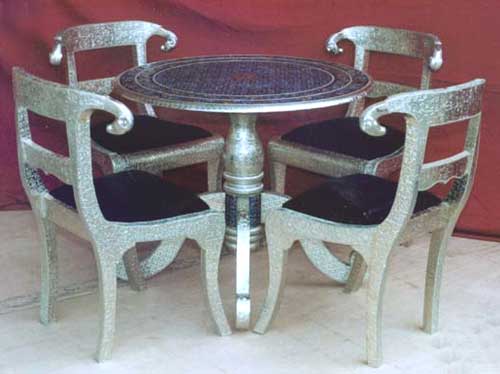Silver Dining Table (WM-114)