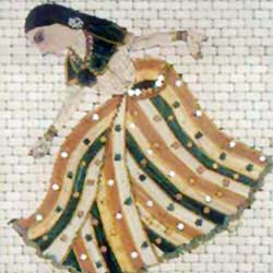 Dancing Lady Mural Tile