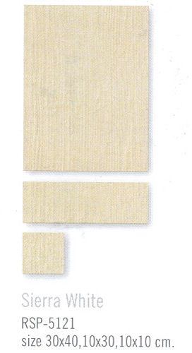 Sierra White Floor Tiles