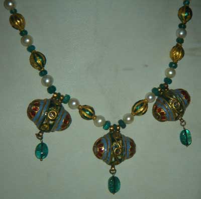 Enamel Necklace  (D 18)