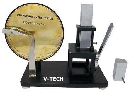 Crease Recovery Tester