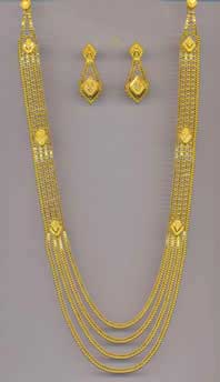 Gold Necklace  RJ-07