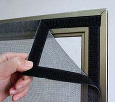 Velcro Mesh Insect Screen System