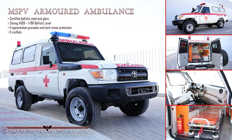 Armoured Ambulance Vehicles
