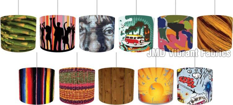 Cotton Digital Printed Lampshades, Size : Multisize