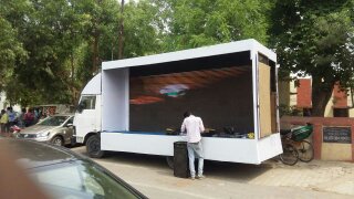 led van on hire in lucknow
