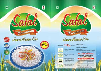 Safal Premium Non Woven Rice Packaging Bag