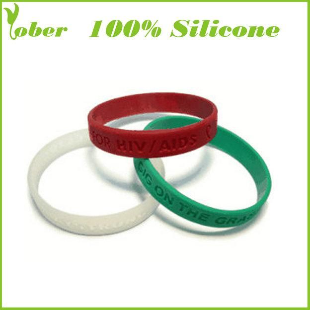 Promotional Custom Silicone Bracelets