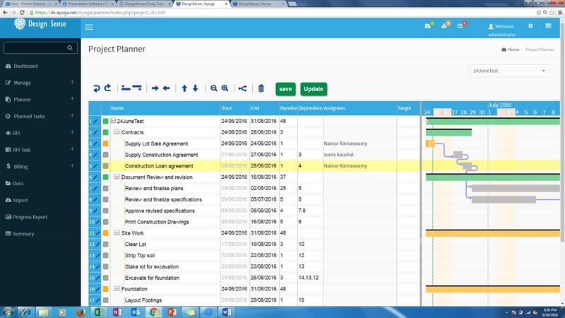 Ayoga - Construction Project Management Software