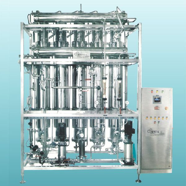 Multicolumn distillation plant