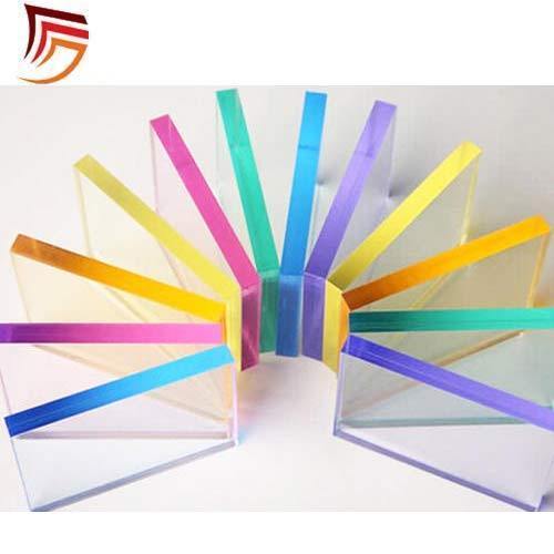 Multicolor Clear Sheet With Color Tint