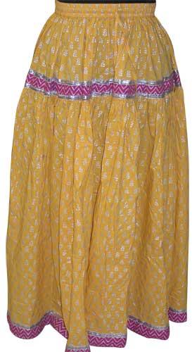 Ladies Cotton Skirt(P1010109)