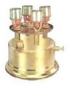 Bhaskar 4 Burner Brass Stove