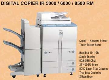 Digital Copier Machine (IR - 5000 / 6000 / 8500 - RM)