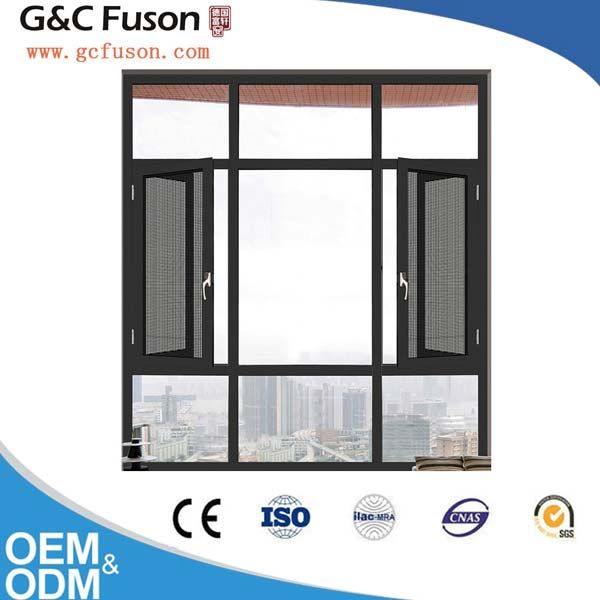 China Best Aluminum Window With Mosquito Net Supplier Manufacturer
