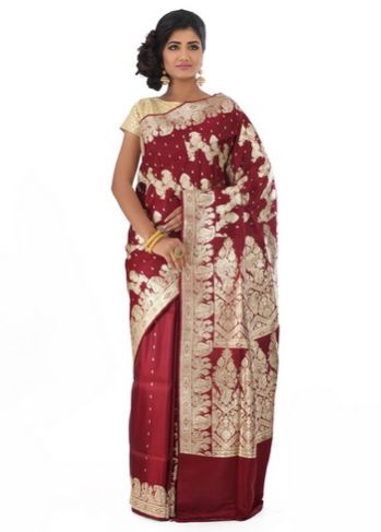 Banarasi sarees, Age Group : 55