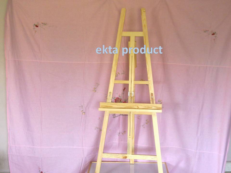 Ekta Product PINE WOOD Easel Stand, for Advertising, Malls, Events, Display Type : Frame