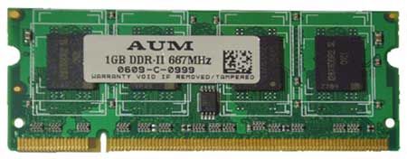 DDR2 1GB SODIMM 667Mhz PC5300U