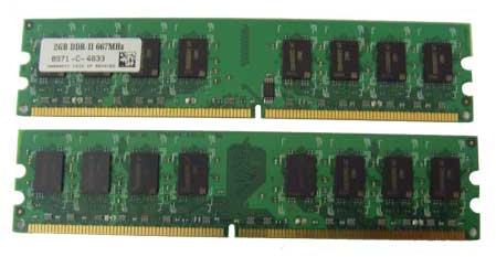 DDR2 2GB 667Mhz PC 5300U