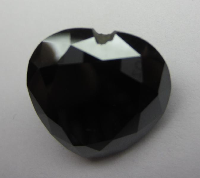 3.00 Carat Heart Cut Black Diamond