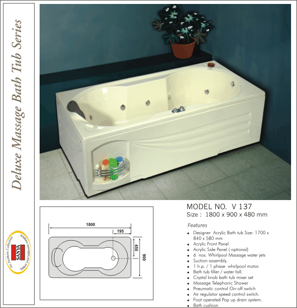 Massage Bathtub