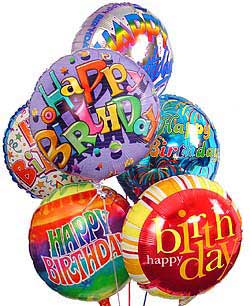 Birthday Rubber Balloons - 01