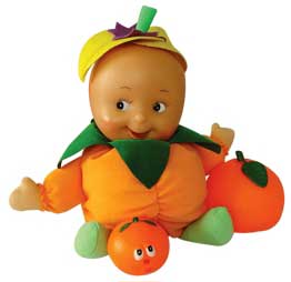 0081b - Fruit & Doll - Orange