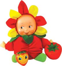 0081b - Fruit & Doll - Strawberry
