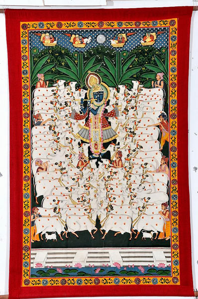 Sacred Shrinathji Pichwai Painting