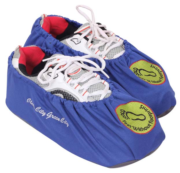 Blue Reusable Shoe Covers