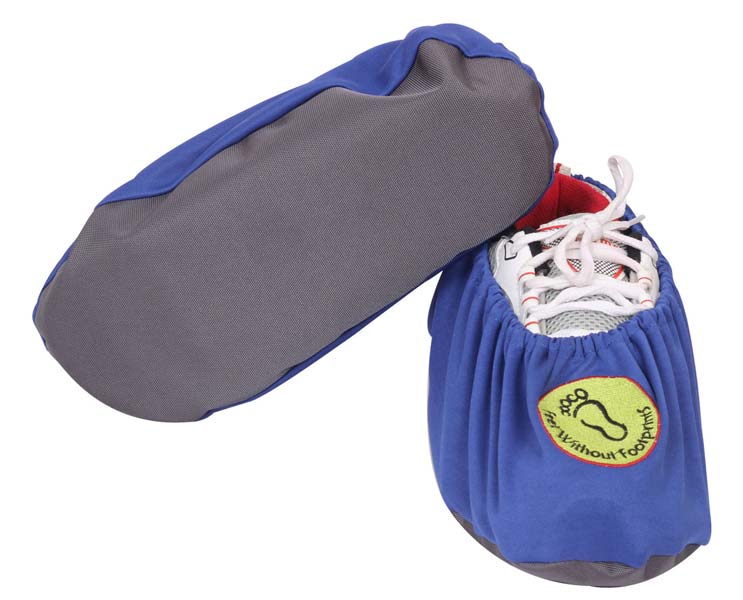 Blue Reusable Shoe Covers