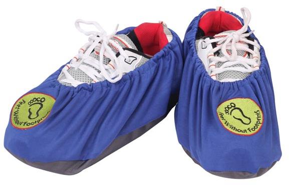 Blue Reusable Shoe Covers