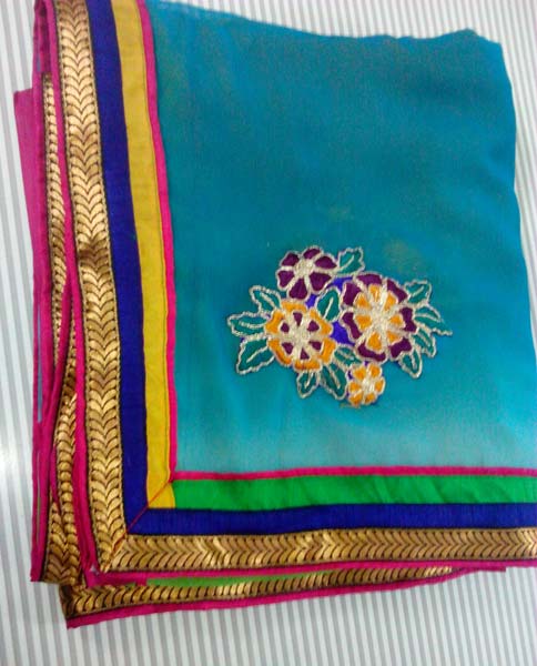 Embroidered Saree