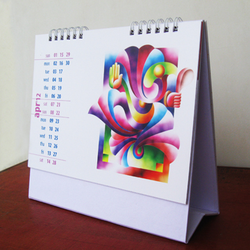 Creative Graphic Designer Desk Calendar