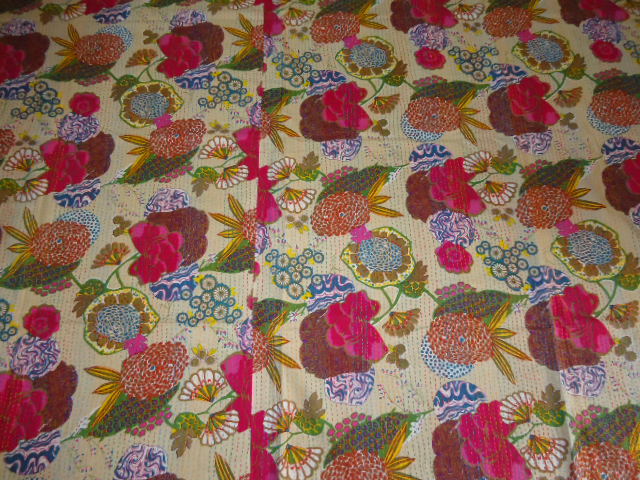 Fruit Print Gudari Beige