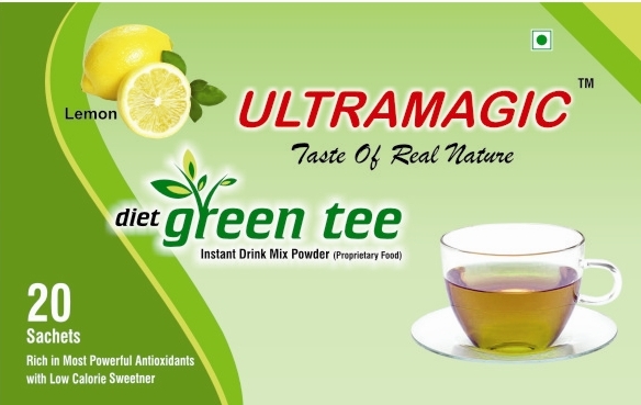 Refreshing Lemon Green Tea