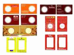 Gold Coin Packing Cards