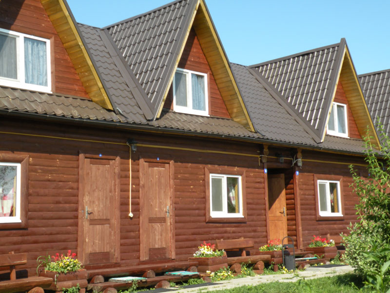 Polished Modular Wooden Houses, Feature : Attractive Design, Fine Finishing, Stylish Look, Termite Proof