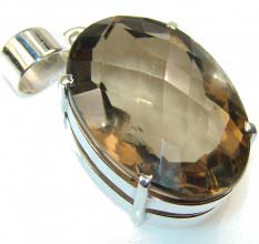 Pendant  Smoky Topaz