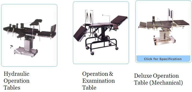 Operation Theatre Tables for Hospitals