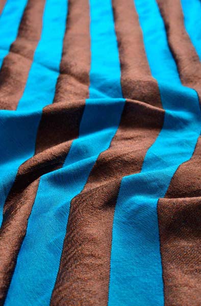 Attractive Banarasi Flashy Blue Fabric